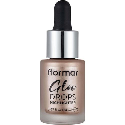 Flormar Teint-Make-up HighlighterGlow Drops Highlighter 001 Moon Glow 14 ml (800,00 € / 1 l)
