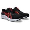 Laufschuh ASICS "PATRIOT 14", Gr. 49, schwarz, flash rot, Textil, sportlich, Schuhe