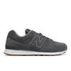 Sneaker NEW BALANCE "ML574", Gr. 46,5, grau (castlerock), Leder, Textil, sportlich, Schuhe, Topseller