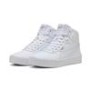 Sneaker PUMA "CARINA 3.0 MID", Gr. 36, weiß (puma weiß, puma gold), sportlich, Schuhe