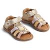 Sandale WHEAT "Wheat Sandale Stela", Kinder, Gr. 24, Normalschaft, grau, 100% Leder, Schuhe
