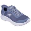 Slip-On Sneaker SKECHERS "GO WALK FLEX-GRAND ENTRY", Damen, Gr. 39, blau, Textil, sportlich, Schuhe, Slipper mit Slip-ins zum Schlupfen, Topseller