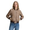 Bomberjacke TOM TAILOR DENIM, Damen, Gr. XXL (44), tonal leo print, Obermaterial: 100% Polyester. Futter: 100% Polyester, animal-print, casual, regular fit taillenbedeckt, Langarm Rippbündchen, Jacken, mit Strukurmuster