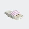 Badesandale ADIDAS SPORTSWEAR "SHOWER ADILETTE", Gr. 34, sanftes weiß, bliss lila, halo mint, Synthetik, sportlich, Schuhe