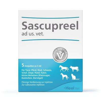 Sascupreel ad us.vet.Ampullen 5x5 ml Ampullen Image