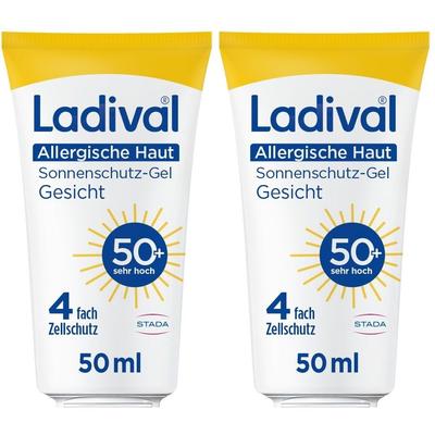 Ladival allergische Haut Gel Gesicht LSF 50+ x2 2x50 ml Image