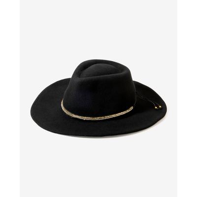 Boston Proper - Black - Suede Western Hat