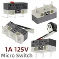 20 pièces 3 broches interrupteur de fin de course SPDT bouton de souris interrupteur tactile 1A 125V Micro interrupteur pour pièces d'imprimante 3D rouleau de souris