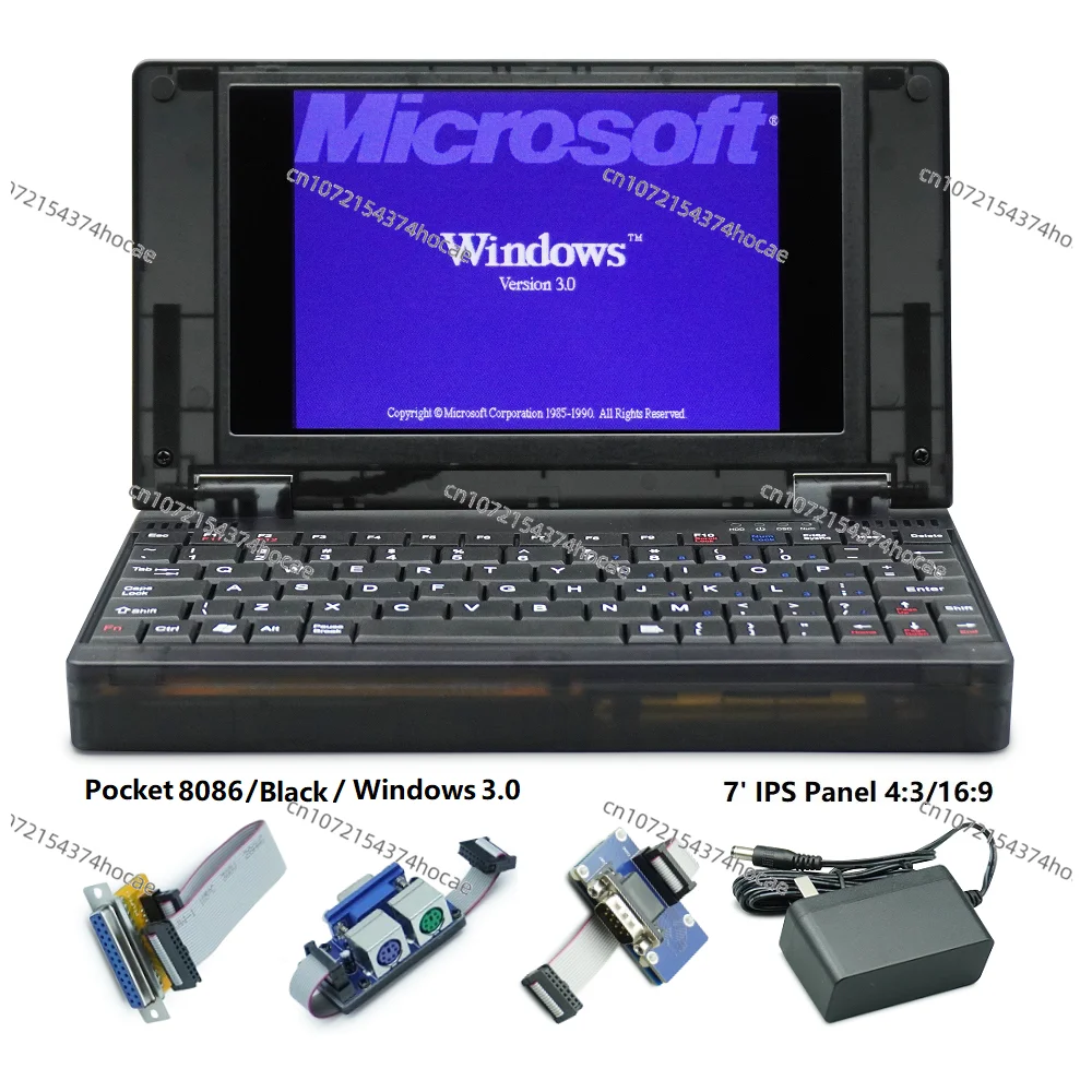 Pocket 8086 DOS Computer Windows3.0 8086CPU 8088CPU Retro Computer