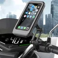 Supporto per telefono cellulare per bicicletta impermeabile regolabile Supporto per staffa di montaggio per supporto per telefono cellulare per manubrio per bici universale