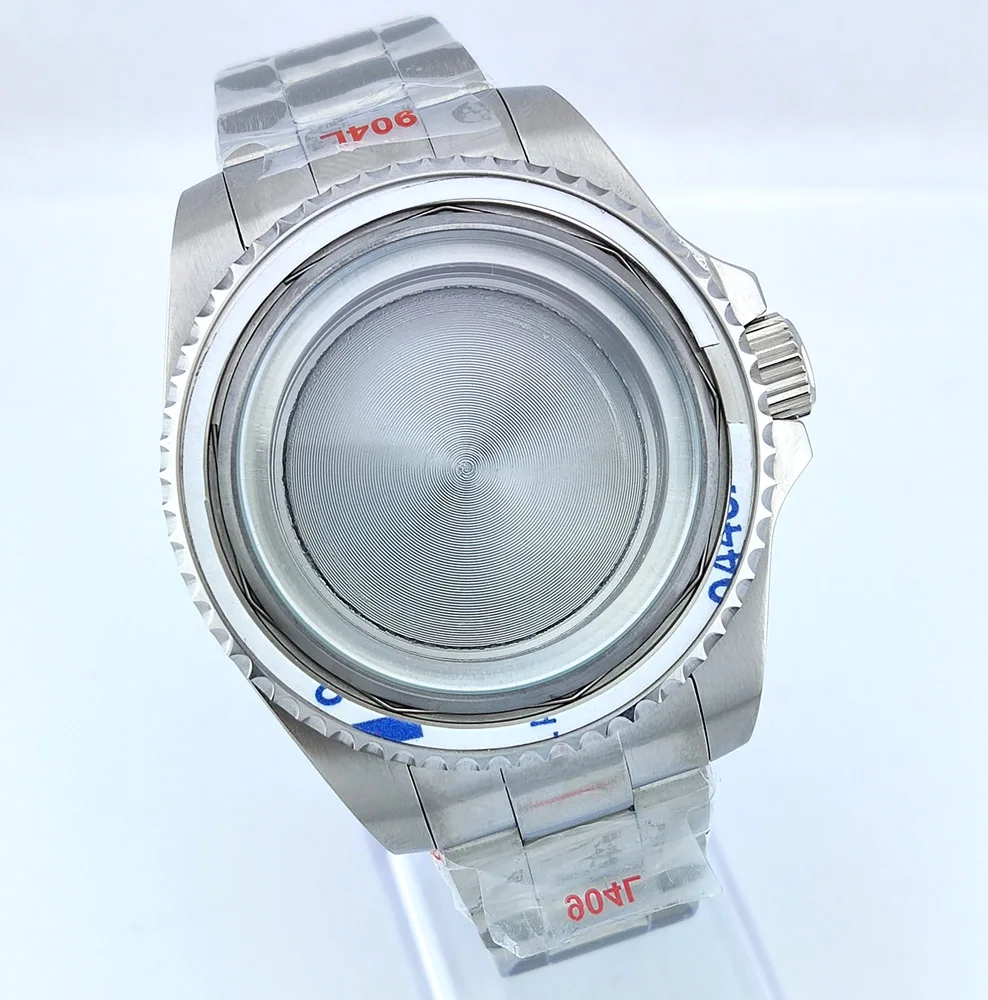 43mm Gehäuse NH35 Gehäuse NH36 Uhrengehäuse 904L Edelstahlgehäuse Saphirglas Wasserdichtes Gehäuse Geeignet für NH35/NH36 Uhrwerk Image