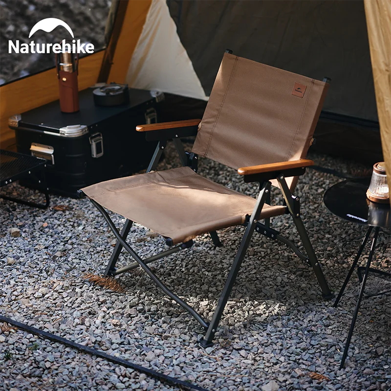 Naturehike 2024 Neue Camping Stuhl Schnell Öffnen Tragbare 120Kg Hohe Last Outdoor Sitz Klapp Reise Angeln Garten Kermit Stühle