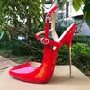 16 cm Extreme High Heels Alle Rote Stilettos Sexy Frauen Schwarze Pumps Fetisch Modell Party Unisex Schuhe Crossdresser Plus Größe 45 46