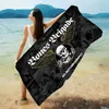 P-Powell P-Peralta Skateboard-Badetuch, Mikrofaser, weich, wasserabsorbierend, atmungsaktiv, für Mädchen und Kinder, dekoratives Cartoon-Strandtuch