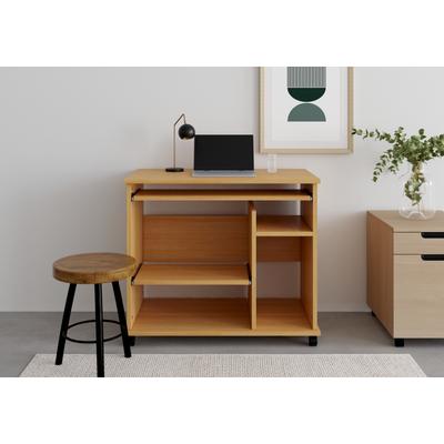 Computertisch VOGL MÖBELFABRIK "Compi", braun (buchefarben), B:90cm H:76cm T:50cm, Tische Image