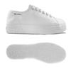 Plateausneaker SUPERGA "3740 PLATFORM LEGGERA", Gr. 40, weiß, Textil, sportlich, Schuhe