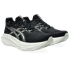 Laufschuh ASICS "GEL-NIMBUS 27", Gr. 42,5, schwarz, lake grau, Textil, sportlich, Schuhe