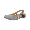 Ballerina EL NATURALISTA "El Naturalista Ballerinas Nubukleder", Damen, Gr. 41, grau, Nubukleder, casual, Schuhe