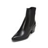 Stiefel MARC O'POLO "mit Innenreißverschluss", Damen, Gr. 36, schwarz, Obermaterial: 100% Leder (Rind), unifarben, Schuhe