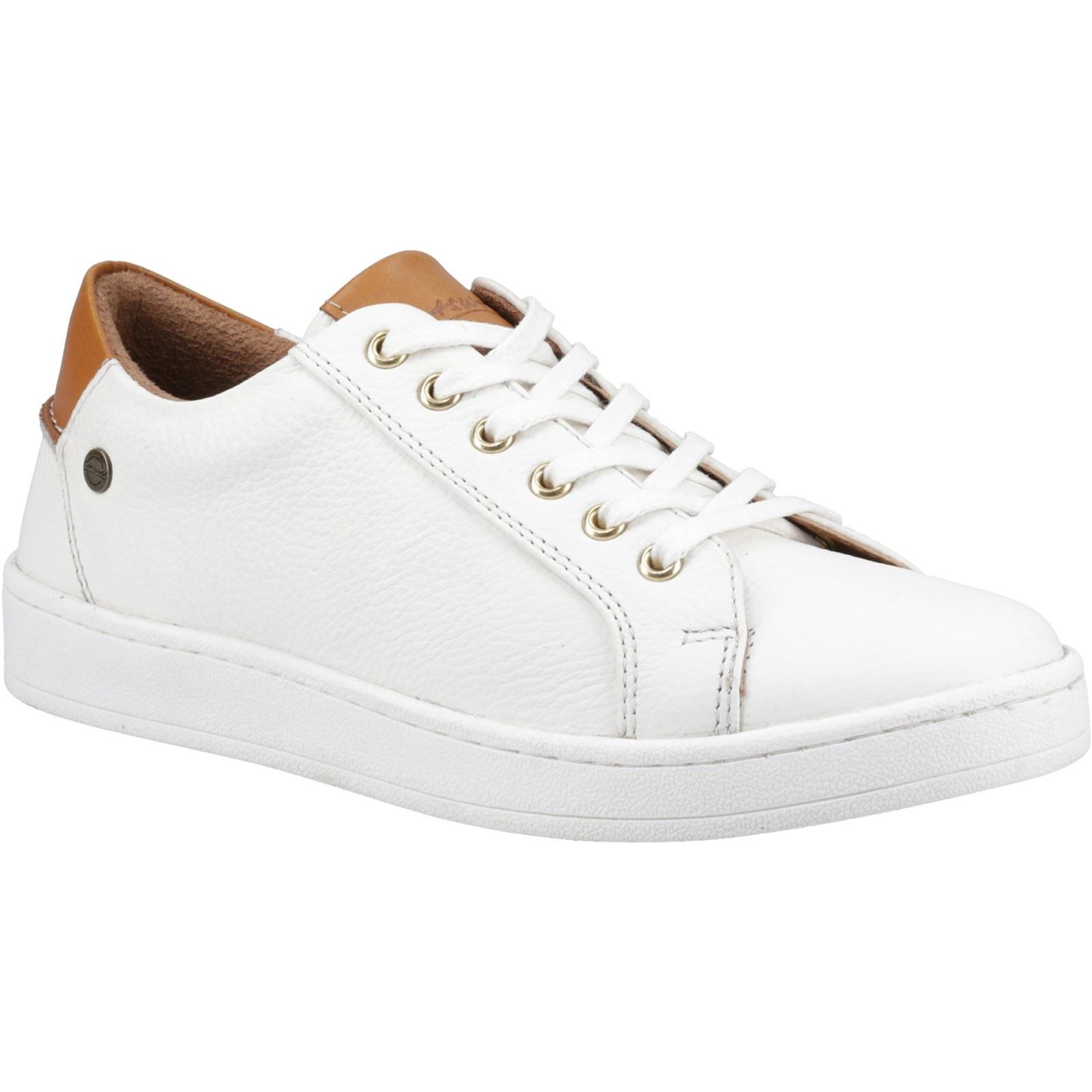Cotswold Radcot Leather Womens White Trainers - Size UK 8 | Cotswold Sale | Discount Designer Brands