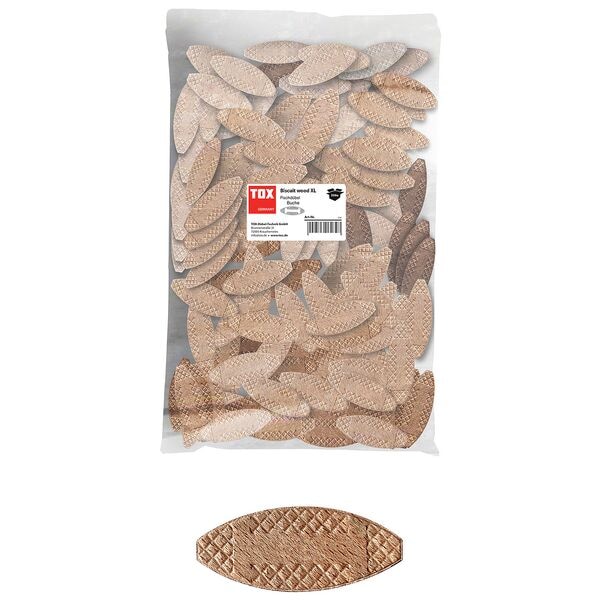 TOX Flachdübel »BISCUIT WOOD P10« 250 Stück braun Image