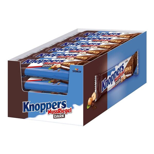 Knoppers 24er-Pack Riegel »Dark« 40 g