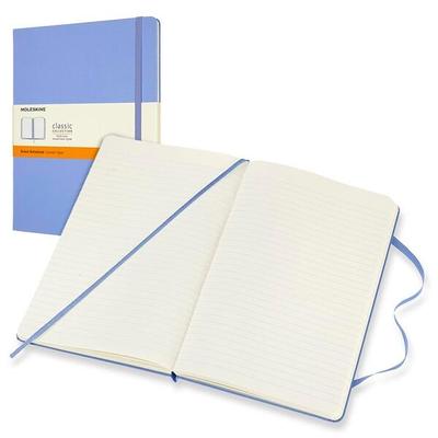 MOLESKINE Notizbuch Classic Collection fester Einband liniert 192 Seiten hortensienblau Image