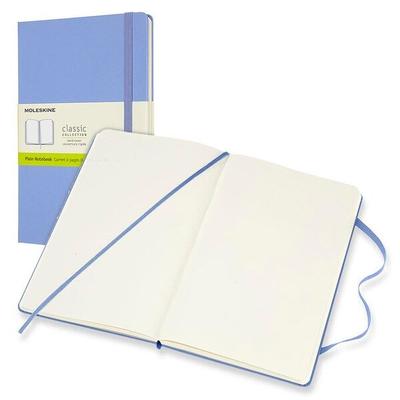 MOLESKINE Notizbuch Classic Collection fester Einband blanko A5 240 Seiten hortensienblau Image