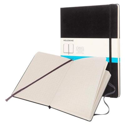 MOLESKINE Notizbuch Classic Collection fester Einband Punktraster 192 Seiten schwarz Image
