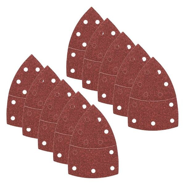 BOSCH Schleifblätter Körnung 60 10 Stück braun Image