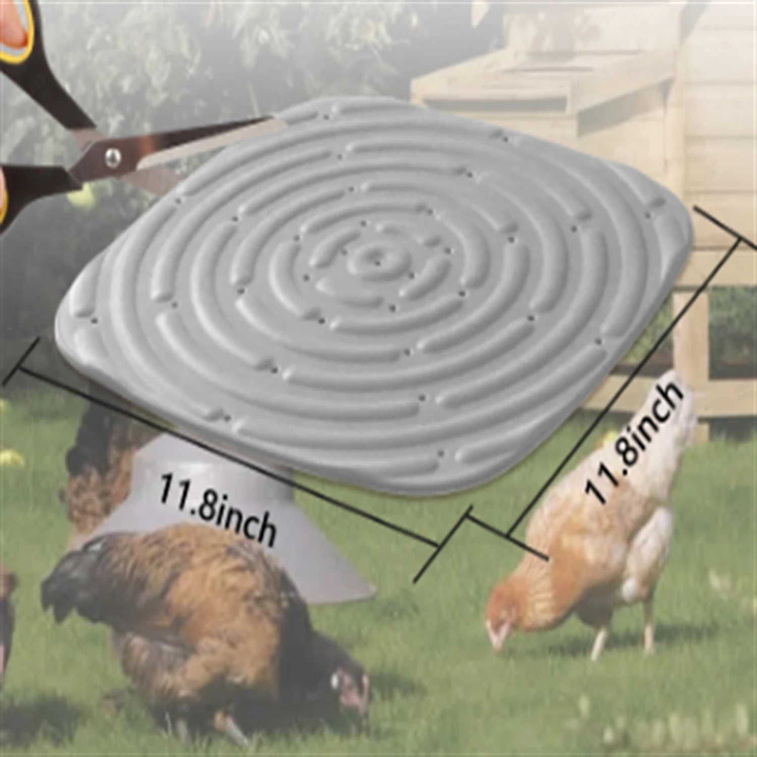 2Pcs Reusable Chicken Nesting Pads Washable Waterproof Chicken Laying Mats Sponge Heat-resistant Chicken Bedding Mats