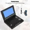 Lettore DVD portatile da 7 pollici Schermo girevole TV ricaricabile Gamepad per auto Lettore DVD per auto Lettore DVD per auto portatile