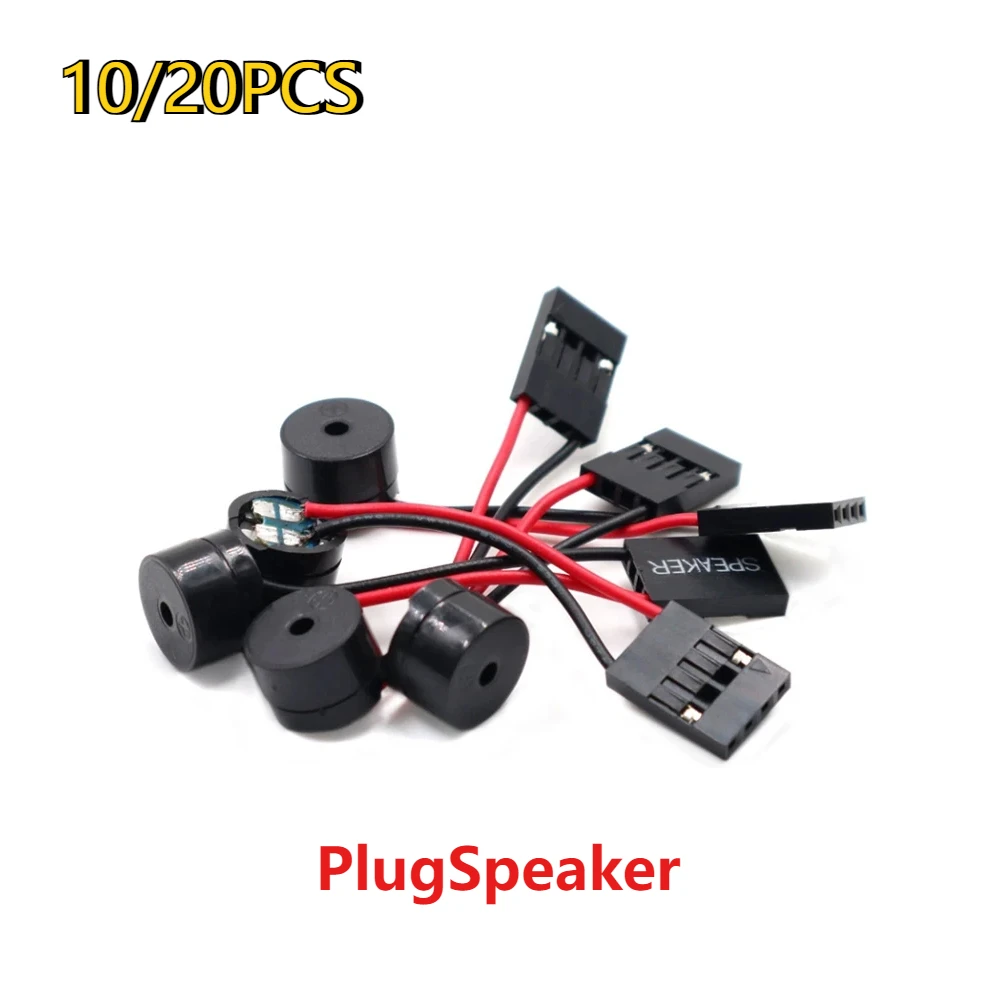 10/20 stücke Mini Stecker Lautsprecher Kit für PC Interne BIOS Computer Motherboard Mini Onboard Fall Summer Bord Beep alarm Image