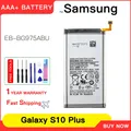 Batteria originale EB-BG975ABU per Samsung Galaxy S10 Plus S10 + SM-G9750 Batteria originale per telefono 4100mAh + Strumenti