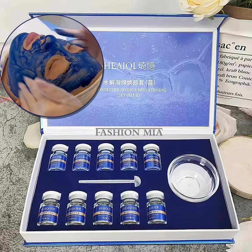 Schwamm, Kristallit, blaues Kupfer, Peptid, Kollagen, Regeneration, natürlicher biologischer Extrakt, Schwamm, Gewürze, Zellerneuerung, Hautpflege Image