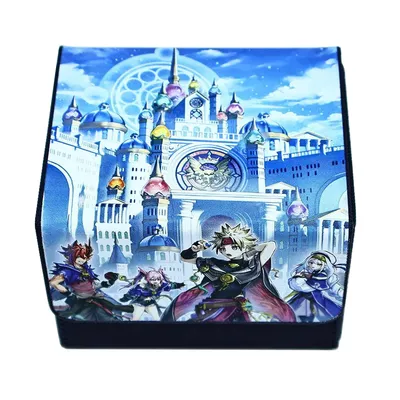 Diy Yu-Gi-Oh! Artmegia The Academy City of Divine Arts Karten-Aufbewahrungsbox Ygo Leder-Kartensammlung Schutzbox Geschenkspielzeug Image