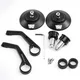 For Royal Enfield Bullet/Meteor/Classic 350 500 Interceptor 650 CNC Motorcycle Bar End Mirrors Retro Handlebar Tip Rearview