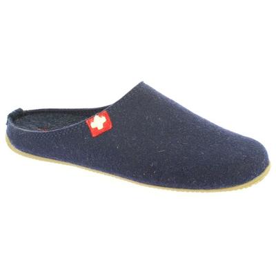 Living Kitzbühel - Filzpantoffel Schweizer Kreuz No. 3886 - Hüttenschuhe 37 | EU 37 blau Image