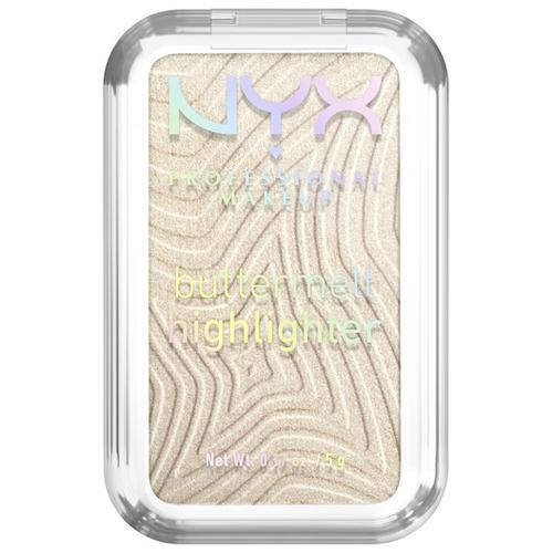 NYX-Professional-Makeup Gesichts-Make-up HighlighterButtermelt Highlighter Bright & Butta 5 g ()