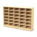 Jonti-Craft® 30 Compartment Cubby w/ Bins Wood in Brown | 42 H x 60 W x 15 D in | Wayfair 4030JC