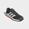 Trainingsschuh ADIDAS PERFORMANCE "DROPSET BASE .", Gr. 42, night cargo, cloud weiß, impact orange, Textil, sportlich, Schuhe