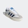 Sneaker ADIDAS ORIGINALS "SAMBA XLG", Gr. 39, cloud weiß, night indigo, sanftes weiß, Leder, sportlich, Schuhe