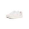 Keilsneaker TOMMY JEANS "TJW RETRO BASKET SNEAKER", Damen, Gr. 39, rosa (ecru, rose), Leder, Lederimitat, sportlich, Schuhe, Schnürschuh, Halbschuh, Freizeitschuh mit seitlicher Logoflagge