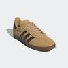 Sneaker ADIDAS ORIGINALS "GAZELLE", Gr. 38,5, golden beige, schwarz braun, gold metallic, Leder, Synthetik, sportlich, Schuhe
