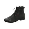 Schnürstiefelette THINK "Think Stiefelette Nappaleder", Damen, Gr. 39, schwarz, Nappaleder, casual, Schuhe