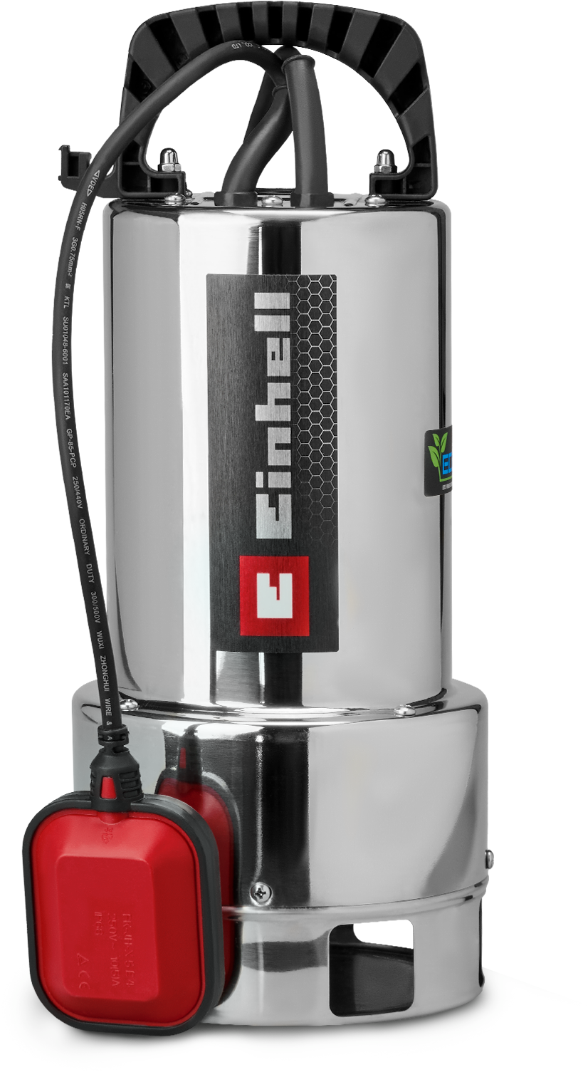 Schmutzwasserpumpe EINHELL "»GC-DP 7035 N ECO PLUS«", schwarz (schwarz, rot), B:18cm H:37,5cm L:18cm, Pumpen Image
