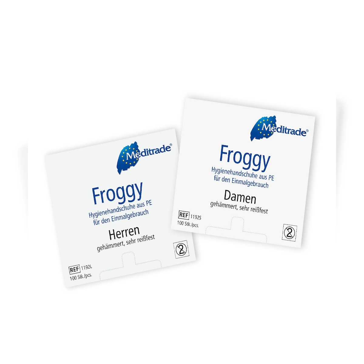 Froggy unsteril Einmal-Handschuhe Gr. S Damen 100 Stück Image