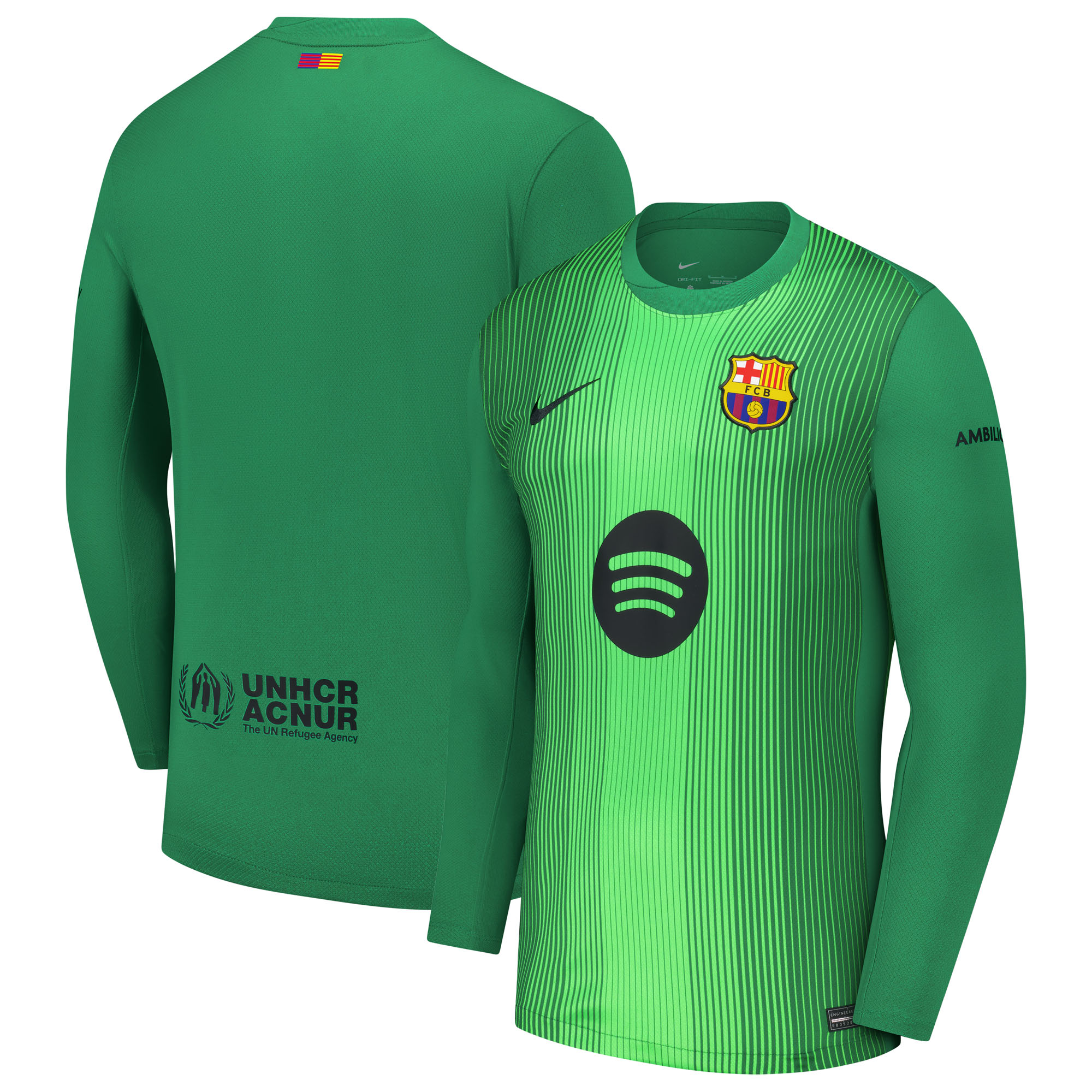 Barcelona Nike Heim Stadium Torwarttrikot 2025-26 Image