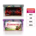 REMANK V1.5 Flash GBA Carrello FLASHGBACART GBA Card Cartuccia GBA 100 + Gioco retrò RTC 1M Flash GBC con GBA GBC GB NES Compatibile DS