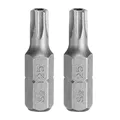 2/5/10pcs T6 T8 T10 T15 T20 T25 T27 T30 T40 Punta per cacciavite Torx 1/4 "Gambo esagonale 25mm S2 Testa a stella Esagonale Punte per cacciavite di sicurezza